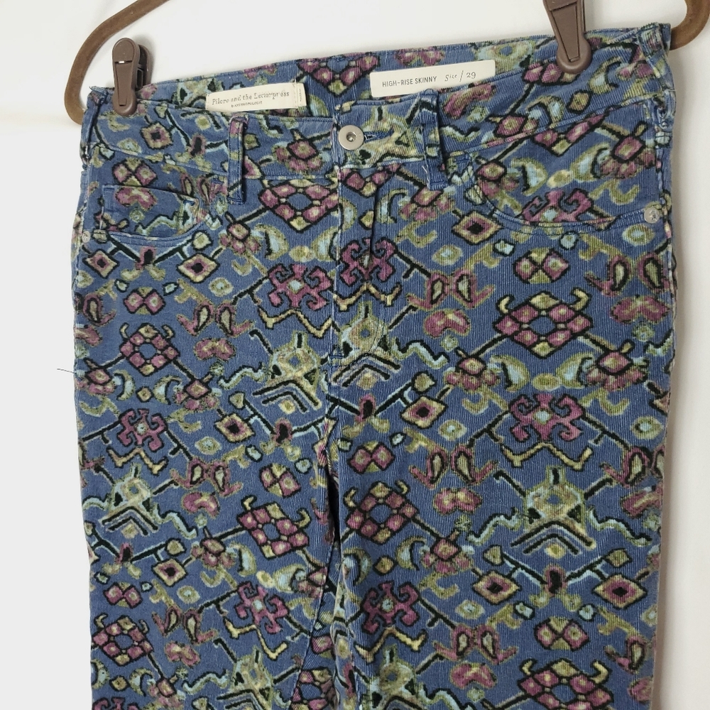 Pilcro and the Letterpress High Rise Skinny Jeans Size 29